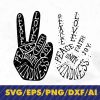 wtm 02 32 Love peace fingers svg design, instant download peace hand clipart, unity svg cut file, digital peace sign print