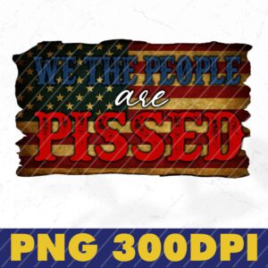 wtm 02 41 We the People are Pissed, Constitution of the United States, The Preamble, American Flag, PNG, INSTANT DOWNLOAD, Sublimation File Bundle
