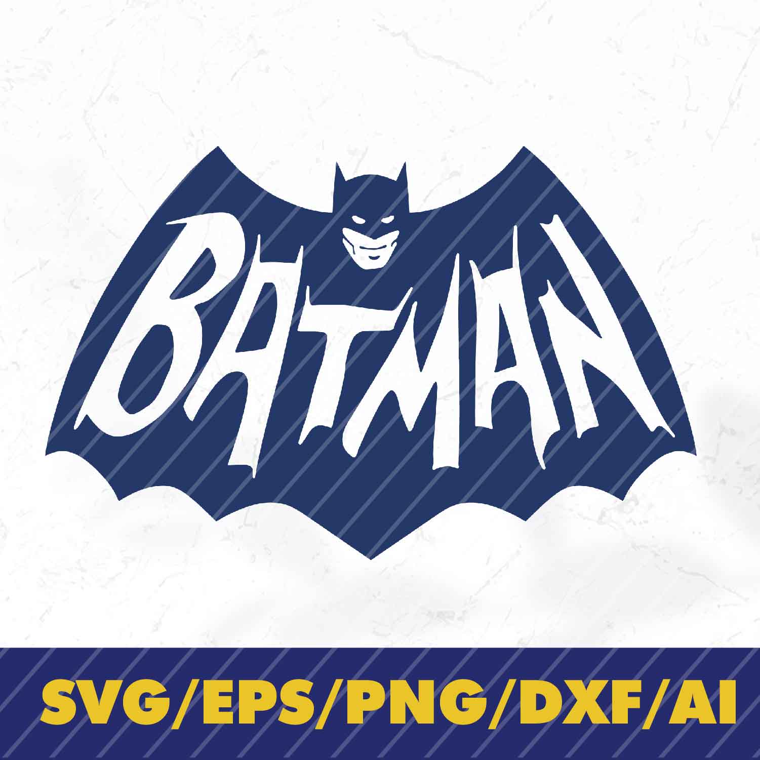 Old School Batman Digital Cut File // Batman Television Show SVG // Cricut  Design // Silhouette Cameo // PNG // DXF // EpS // Cricut Design –  