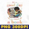 wtm 02 9 Read book png, BAE black kid boy reading book png, black kid png, black and educated, a good day to read a book png, digital download