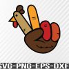 WTM 01 113 Peace Sign Turkey Hand SVG, Fall Cutting Files, Thanksgiving svg, Svg, png, eps, dxf, digital download file