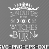 WTM 01 15 We Are the Granddaughters of the Witches You Could Not Burn Svg,Instant download, digital file svg,dxf,eps,png