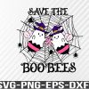 WTM 01 25 Save The Boo Bees Png, Boo Bees Png, Halloween Png, Halloween Gifts, Ghost Png, Gift for Her, Fall Png