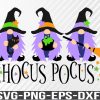 WTM 01 30 Hocus Pocus Gnomes SVG PNG, Digital Download Cut File || Halloween Svg, Witch Svg, Funny Halloween Svg, Gnome Svg, Hocus-Pocus Svg