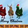 WTM 01 133 Christmas Chicken png, Christmas png, Chicken png, Cows Christmas, Winter Holiday png, Digital Download