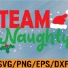 WTM 01 154 Team Naughty Matching Couples Christmas Pajamas