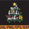 WTM 01 223 Mele Kalikimaka Christmas Hawaiian Apparel Santa Svg, Eps, Png, Dxf, Digital Download