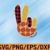 WTM 01 61 Peace Love Turkey Grateful Turkey Hand Sign Thanksgiving Svg, Eps, Png, Dxf, Digital Download