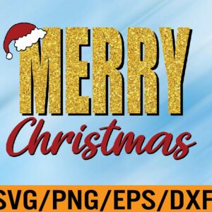 WTM 01 64 Merry Christmas svg, Women's Christmas svg, Cute Christmas Svg, Eps, Png, Dxf, Digital Download