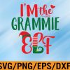 WTM 01 68 I'm The Grammie Elf Matching Group Family Christmas Pajama Svg, Eps, Png, Dxf, Digital Download