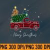 WTM 01 84 Merry Christmas Leopard Buffalo Truck Tree Red Plaid PNG, Digital Download