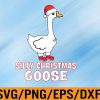 WTM 01 60 Silly Christmas Goose Svg, Eps, Png, Dxf, Digital Download