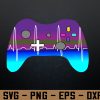 wtm 972 741 01 143 Video Games Gamer Heartbeat For Boys Girls Kids Teen Gaming Svg, Eps, Png, Dxf, Digital Download