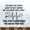 wtm 972 741 01 169 YEAH, THAT’S ARRHYTHMIA YOU CAN DIE FROM THAT Svg, Eps, Png, Dxf, Digital Download