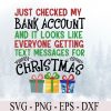 wtm 972 741 01 25 Veryone Is Getting Text Messages For Christmas Svg, Eps, Png, Dxf, Digital Download