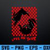 wtm 972 741 01 80 Love On Tour Rabbit Svg, Eps, Png, Dxf, Digital Download