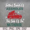wtm 972 741 02 25 Jolliest Bunch Of Assholes This Side Nuthouse Ugly Christmas Svg, Eps, Png, Dxf, Digital Download