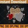 WTM 01 109 Cute Valentines Day Love Hearts Girls Kids PNG, Digital Download
