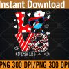 WTM 01 127 Love Dabbing Heart Nursing Nurse Life Valentines PNG, Digital Download