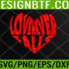 WTM 05 112 Love Never Fails Heart Shape Positive Emotion Symbol Zip Svg, Eps, Png, Dxf, Digital Download