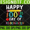 WTM 05 24 100 Days Of Kindergarten - Happy 100th Day Of School Svg, Eps, Png, Dxf, Digital Download