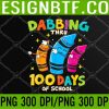 WTM 05 26 Dabbing Crayons Kids 100 Days School Lover Shirt Boys Girls Svg, Eps, Png, Dxf, Digital Download