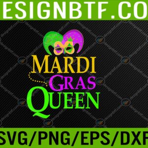 WTM 05 55 scaled Funny Carnival Party Confetti - Mardi Gras Queen Crow Svg, Eps, Png, Dxf, Digital Download