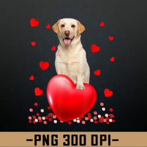 wtm 972 741 01 4 scaled Cute Love Hearts Labrador Dog Valentines Puppy Lover png, Digital Download
