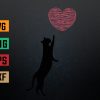 wtm 972 741 01 40 Valentine's Day for cat's lover Svg, Eps, Png, Dxf, Digital Download