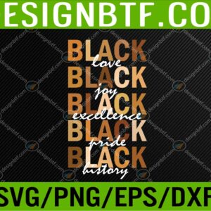WTM 05 103 Black History Women Black Love Melanin Women Svg, Eps, Png, Dxf, Digital Download