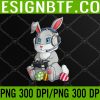 WTM 05 206 Happy Easter Day Bunny Egg Funny Boys Girls Kids Gamer PNG Digital Download