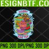 WTM 05 207 Novelty Colorful Easter Eggs With Beautiful Pattern PNG Digital Download