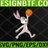 WTM 05 216 Easter Day Rabbit A Dunking Basketball Funny Svg, Eps, Png, Dxf, Digital Download