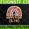 WTM 05 241 Happy Pi Day Mathematics Math Teacher Leopard Svg, Eps, Png, Dxf, Digital Download