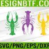 WTM 05 26 Mardi Gras Crawfish Jester hat Bead Svg, Eps, Png, Dxf, Digital Download