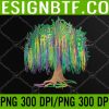 WTM 05 46 Mardi Gras Graphic Bead-Tree Bourbon Street PNG Digital Download
