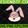 WTM 05 116 Cute Easter Bunny With Cheetah Glasses Easter Svg, Eps, Png, Dxf, Digital Download