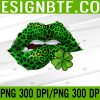 WTM 05 13 Grab this funny Green Lips Leopard Print Tongue Out PNG Digital Download