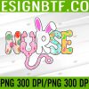 WTM 05 286 Happy Easter Nurse Bunny Rabbit Holiday Svg, Eps, Png, Dxf, Digital Download