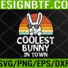 WTM 05 334 Kids Kids Coolest Bunny In Town Sunglasses Toddler Boys Easter Ki Svg, Eps, Png, Dxf, Digital Download