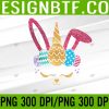 WTM 05 336 Easter Unicorn Face Bunny Eggs Happy Easter Kids Toddlers Svg, Eps, Png, Dxf, Digital Download