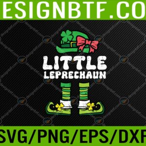 WTM 05 42 scaled Kids Little Leprechaun Cute Toddler Girls St Patricks Day Svg, Eps, Png, Dxf, Digital Download