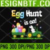 WTM 05 66 Kids Egg Hunt Is On Tractor Easter Bunny Eggs PNG, Digital Download
