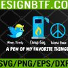 WTM 05 90 Mean Tweet Cheap Gas World Peace A Few Of My Favorite Things Svg, Eps, Png, Dxf, Digital Download