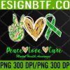 WTM 05 242 Peace Love Hope Mental Health Awareness PNG Digital Download