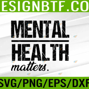 WTM 05 244 Mental Health Awareness Shirt Wear Green Ribbon Svg, Eps, Png, Dxf, Digital Download