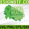 Be Kind To Your Mind Funny Women Mental Health Awareness PNG Digital Download