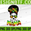 WTM 05 343 Black Queen Most Powerful Piece Juneteenth African Women PNG, Digital Download