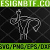 WTM 05 365 Women Pro Choice Reproductive Rights Uterus Middle Finger Svg, Eps, Png, Dxf, Digital Download