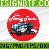 WTM 05 435 The Away Team - Ice Resurfacer Hockey Svg, Eps, Png, Dxf, Digital Download